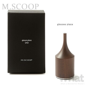 《全2色》M.SCOOP 2点ギフトセット glasses place×Mobile catcher: N 眼鏡スタンド×スマートフォンスタンド エム・スコープ 【エムスコープ ミマツ工芸 メガネスタンド スマホスタンド デザイン雑貨 お祝い 父の日 贈り物 ギフト プレゼント 木工職人 日本製】
