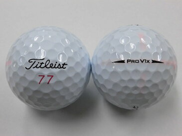 【マジックSランク】タイトリスト　PRO V1X　2017年　30球【中古】ロストボール　ゴルフボール　プロブイワンエックス　Titleist【送料無料】