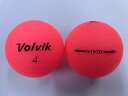【Aランク】ボルビック　ビビッド　マットピンク　1球【マーク・ネーム有】【中古】ロストボール　ゴルフボール　volvik　VIVID