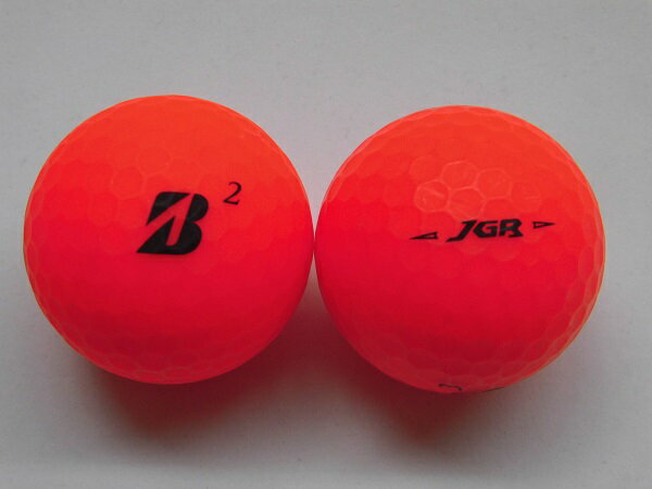 【SAランク】ブリヂストン　TOUR B JGR　2021年　 1球　マットレッド【マーク・ネーム無】【中古】ロストボール　ゴルフボール　BRIDGESTONE GOLF