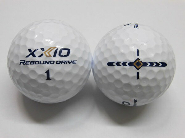 ゼクシオ　リバウンド ドライブ　2021年　1球　ホワイトロストボール　ゴルフボール　XXIO REBOUND DRIVE