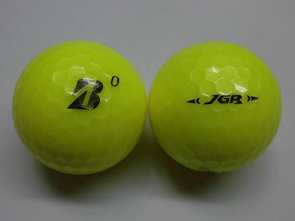 【Aランク】【マーク・ネーム有】ブリヂストン　TOUR B JGR　2023年　 1球 　イエロー【中古】ロストボール　ゴルフボール　BRIDGESTONE GOLF