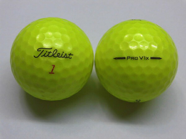 タイトリスト中古ゴルフボール プロV1 V1xイエロー 楽天市場】pro v1x イエロー ロストボールの通販