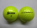 【Aランク】SRIXON Z-STAR 2025年 ダイヤモンド イエロー 1球【マーク・ネーム無】【中古】ロストボール ゴルフボール スリクソン ゼットスター