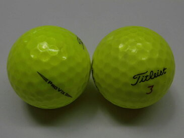 【Bランク】タイトリスト PRO V1X　2019年　イエロー　1球【中古】ロストボール　ゴルフボール　プロブイワンエックス　Titleist