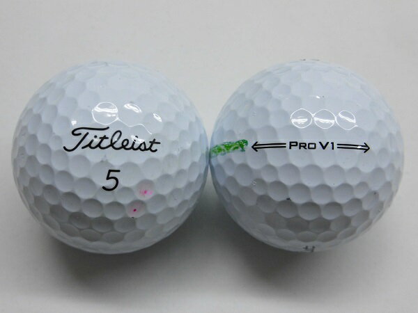 【マジックSランク】タイトリスト　PRO V1　2021年　ホワイト　1球【中古】ロストボール　ゴルフボール　プロブイワン　Titleist