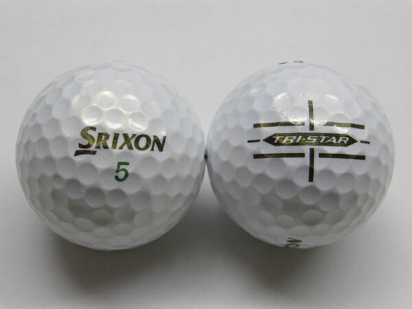 スリクソン　トライスター　2020年　プレミアムホワイト 1球ロストボール　ゴルフボール　SRIXON　TRI-STAR