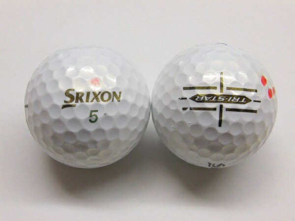 スリクソン　トライスター　 2020年　プレミアムホワイト　1球ロストボール　ゴルフボール　SRIXON 　TRI-STAR