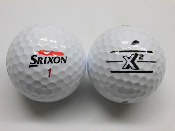 【マジックAランク】スリクソン　エックス2　2020年　ホワイト　1球【中古】ゴルフボール　ロストボール　SRIXON　X2