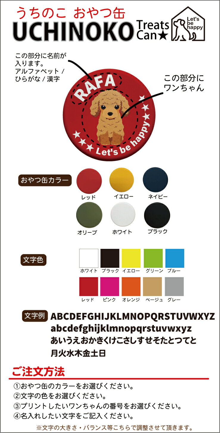 ワンちゃん おやつ 用としてはもちろん 自分の 小物 を入れていつも一緒なのも嬉しい プレゼント 本物新品保証 としても喜ばれること間違いなし Iroiro オリジナルデザイン です ネーム入り おやつ入れ 犬 わんこ ペット ケース トリーツケース 無料 種類 小物入れ