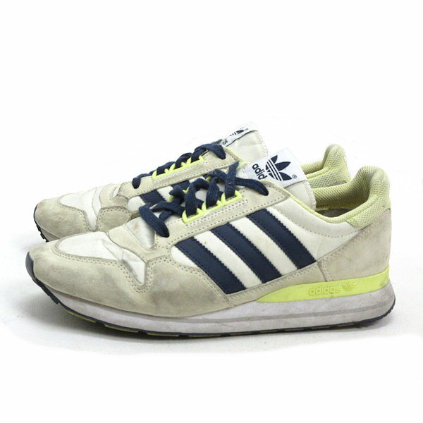 y■【25cm】アディダス/ADIDAS ZX 500 OGナイロンスニーカー■ベージュ系LADIES/83【中古】