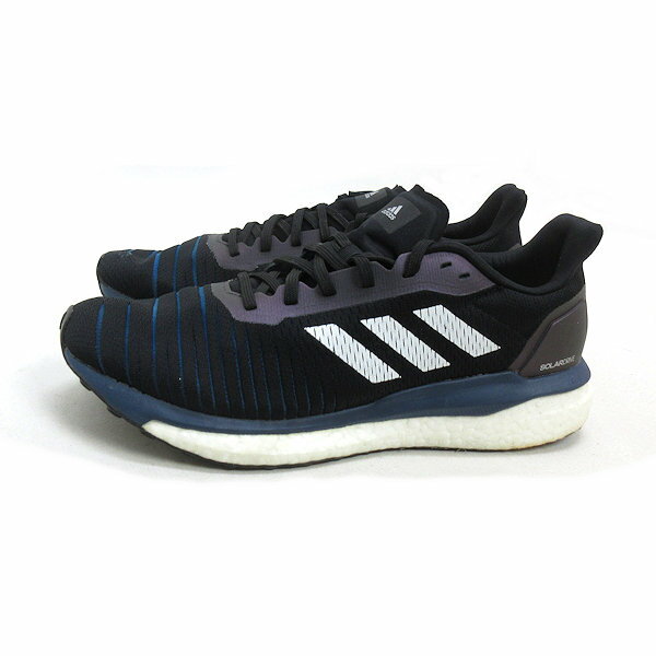 y■【28cm】アディダス/ADIDAS ソーラードライブ ランニングシューズ■黒MENS/106【中古】