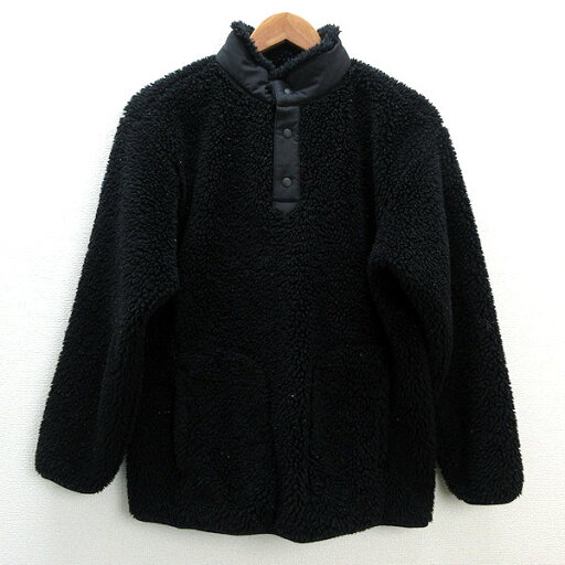 s■ユニクロ/UNIQLO×ホワイトマウンテニアリング フリース オーバーサイズ プルオーバー【S】黒/MENS/244【中古】 s■ユニクロ/UNIQLO×ホワイトマウンテニアリング フリース オーバーサイズ プルオーバー【S】黒/MENS/244【中古】