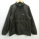 D■エディーバウアー/EDDIEBAUER ナイロン 中綿ジャケット JKTカーキ/MENS/95■