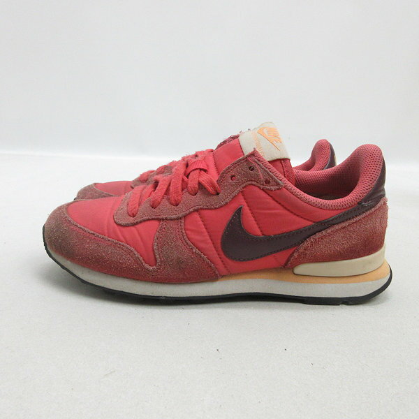 s■【22.5cm】ナイキ/NIKE インターナショナリスト 828407-800 スニーカー■赤/LADIES/13【中古】