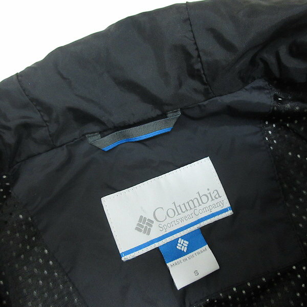 y■コロンビア/COLUMBIA マウンテンパーカジャケット■黒【メンズS】MENS/108【中古】