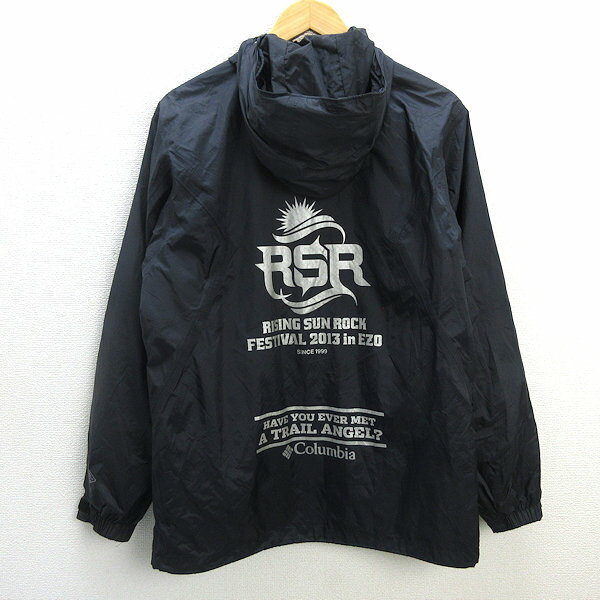 y■コロンビア/COLUMBIA マウンテンパーカジャケット■黒【メンズS】MENS/108【中古】
