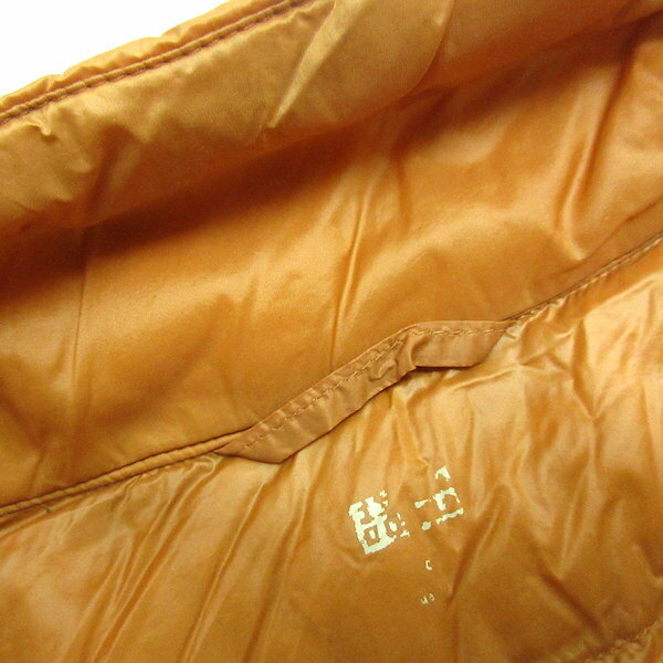 U■ユニクロ/UNIQLO 薄手 ウルトラライトダウンジャケット /JKT【S】オレンジ/LADIES/59【中古】