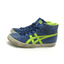 k■【23.5cm】オニツカタイガー/Onitsuka Tiger TH3Z4L FABRE BL-L VIN ファブレ スエードスニーカー/紺/LADIES■74 【中古】