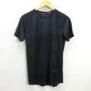 G■アンダーアーマー/UNDER ARMOUR トレーニングシャツ/スポーツウェア 1306428【M】黒/men 039 s/30【中古】■