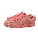 y■美品【23cm】プーマ/PUMA SUEDE スリッポン スエードシューズ■ピンクLADIES/59【中古】