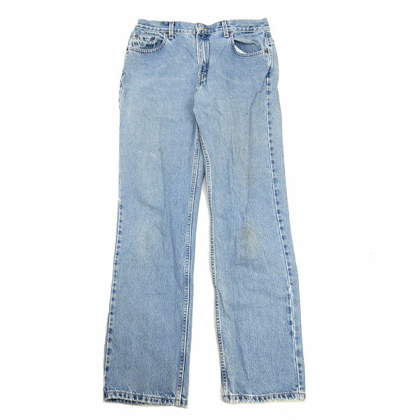 H■メキシコ製■リーバイス/Levi's 505 デニムパンツ ジーンズ ボタン裏250 14 MIS L【W34程度】MENS■159【中古】