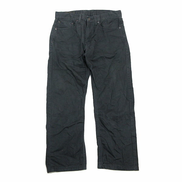 k■リーバイス/Levi's 505 コットンカラーパンツ【W31 L32】濃灰色系/MENS■185【中古】