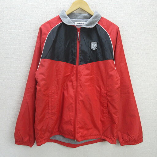 C■浦和レッズ/URAWA REDS 裏起毛 ジャージ トレーニングジャケット【LL】赤/men's■23【中古】■