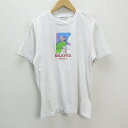 a■ミルクフェド/MILKFED 写真プリント Tシャツ【L