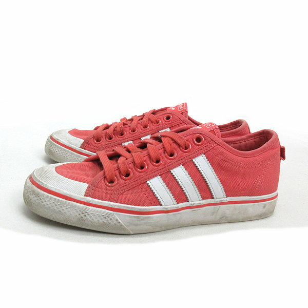 s■【25.5cm】アディダス/adidas NIZZA CQ2331 ローカットスニーカー/ピンク/MENS■8【中古】