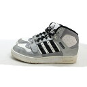 ■【24.5cm】アディダス/ADIDASダンスシリーズ FA FMDC Hiレザースニーカー■銀LADIES/123【中古】