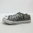 k■【26cm】コンバース/CONVERSE 1B764 グラフティ ALL STAR ローカットスニーカー/黒/MENS■1【中古】