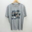 y■2002年■マリナーズ イチローMARINERS ICHIROフォトプリントTシャツ■灰【メンズL】MENS/メキシコ製/75【中古】