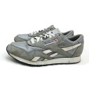 k■【26cm】リーボック/Reebok 36088 CLASSIC CL NYLON スニーカー/灰色/MENS■45 【中古】