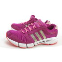 y■【23cm】アディダス/ADIDASクライマクールCLIMACOOLランニングシューズ■紫LADIES/57【中古】