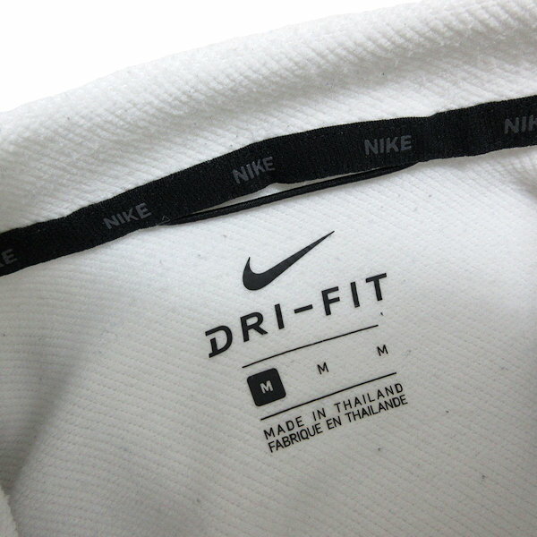k■ナイキ/NIKE 931813 DRI-FIT ハイパーフリース GFX フーディ パーカ【M】白/MENS■40【中古】
