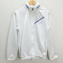 y■ナイキ/NIKE トレーニングジャージ/トラックJKT■白【メンズM】MENS/122【中古】