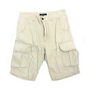 s■トミーヒルフィガー/TOMMY HILFIGER コットンチノ ハーフパンツ【M】ベージュ/MENS/1【中古】