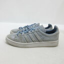 y■【24.5cm】アディダス/ADIDAS CAMPUSキャンパス スエードスニーカー■水色LADIES向き/97【中古】