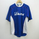 z■アスレタ/ATHLETA Tシャツ フットサル/トレーニングウェア【O】青/men's/6【中古】■