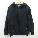 Q■ディスカス/DISCUS 裏起毛 ジップアップパーカ■灰【メンズM】美品/MENS/58【中古】(4)