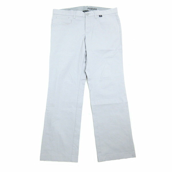k■アディダス/adidas DZ7222 ADICROSS ゴルフパンツ/ロングパンツ【L】灰色/MENS■117【中古】