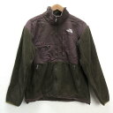 y■ノースフェイス/THE NORTH FACE切り替え フリースジャケット■茶【メンズS】MENS/20【中古】