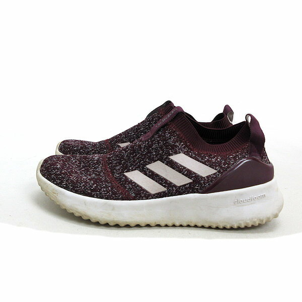 k■【24cm】アディダス/adidas B75968 ULTIMAFUSION スニーカー/スリッポン/エンジ/LADIES■56【中古】