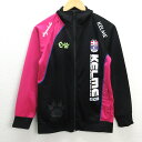 G■ケルメ/KELME ジャージ/トレーニングウエア/サッカー・フットサル【S】ピンク黒/MENS/78【中古】■