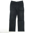 G■アルマーニエクスチェンジ/ARMANI EXCHANGE コットンカラーパンツ【USA/30】黒/men's/137【中古】■