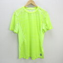 G■ナイキ/NIKE PRO COMBAT CORE フィッテド S/S ハイパーブラー グラフィック トップ/624996-354【XL】黄/men's/10...