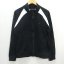G■トミーヒルフィガー/TOMMYHILFIGER SPORT コットンジャケット【M】黒/men's/132【中古】■
