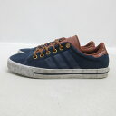 Q■【25cm】アディダス/ADIDAS VADICOURT アディコート EE9416キャンバススニーカー■紺/MENS/20【中古】
