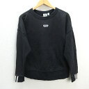 k■アディダス/adidas ED5845 VOCAL SWEAT スウェットトレーナー【L】黒/LADIES■82【中古】